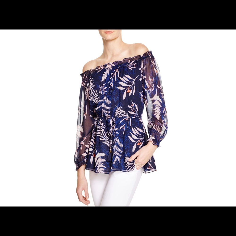 DVF Camila peasant blouse